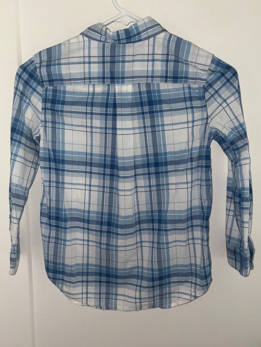 NWOT Ralph Lauren plaid button down shirt boy's sz 7